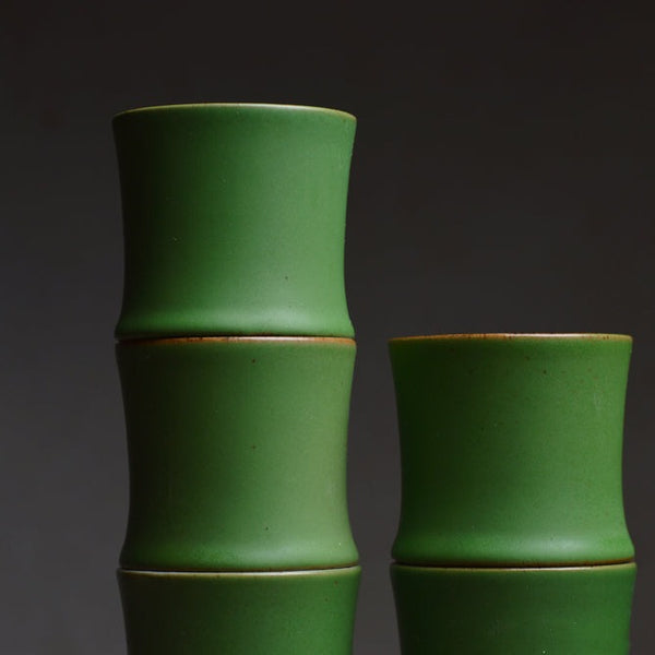 כוסות קרמיקה במבוק (4 יח')