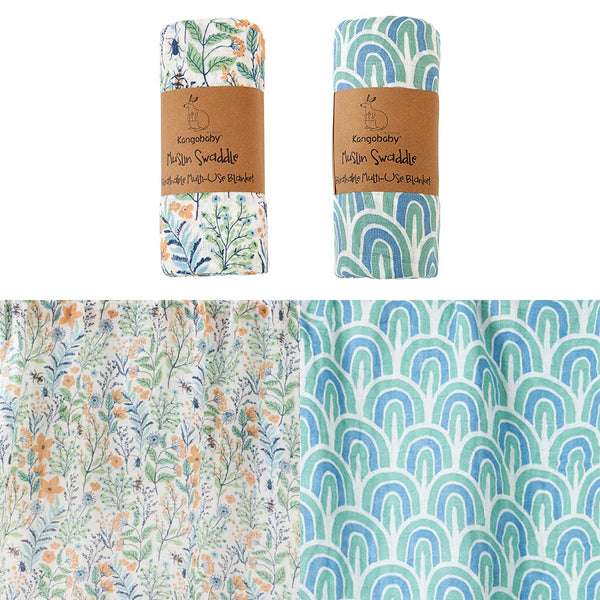 סט מגבות לתינוקות (2 יח')