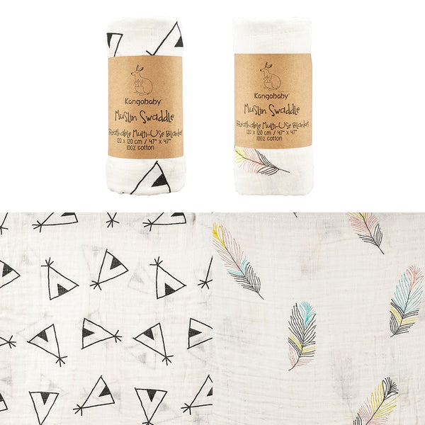 סט מגבות לתינוקות (2 יח')