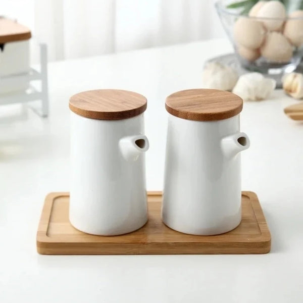 בקבוקי שמן מקרמיקה