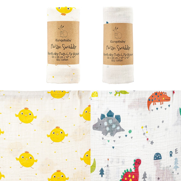 סט מגבות לתינוקות (2 יח')