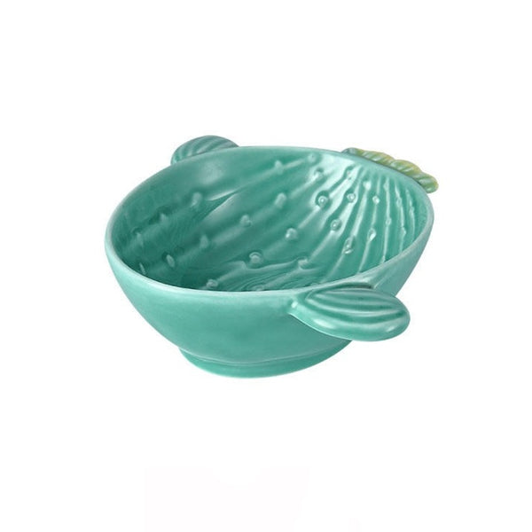 צלחות בצורת קקטוס