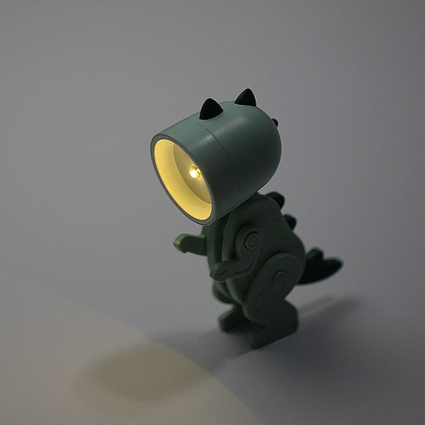 מנורה בצורת דינוזאור